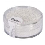 RAYHER ROCAILLES TRANSPARENT D.2MM 17G SILVER