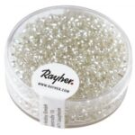 RAYHER ROCAILLES D.2MM 17G SILVER
