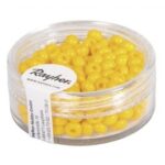 RAYHER INDIAN BEADS 4.5MM 17G YELLOW