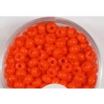 RAYHER INDIAN BEADS 4.5MM 17G ORANGE