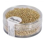 RAYHER ROCAILLES NACRE D.2MM 17G GOLD