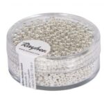 RAYHER ROCAILLES NACRE D.2MM 17G SILVER