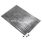 RAYHER MIRROR MOSAIC 5X5MM 380PCS SILVER