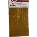 RAYHER MIRROR MOSAIC 10X10MM 150PCS GOLD