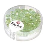 RAYHER GLASS CRYSTAL BEADS D.4MM 100PCS JASPER