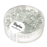 RAYHER GLASS CRYSTAL BEADS OLIVE 6X4MM 50PCS IRIS CRYSTAL