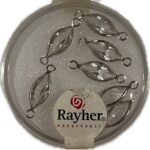 RAYHER SWAROVSKI JEWELLERY ACCESSORIES 17MM 7PCS [2EYELETS] MOONSTONE