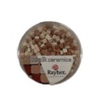 RAYHER MOSAIC CERAMICA NANO 3X3X2MM 6G [300] TERRACOTTA MIX