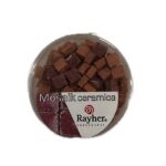 RAYHER MOSAIC CERAMICA MINI 5X5X3MM 10G [110] BURGUNDY