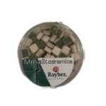 RAYHER MOSAIC CERAMICA MINI 5X5X3MM 10G [110] DARK GREEN