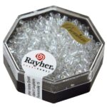 RAYHER DELICA ROCAILLES TRANSPARENT D.2.2MM 9G MOONSTONE