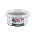 RAYHER ACRYL MOSAIC MIX 1X1CM 1200PCS 300G