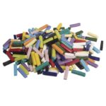 RAYHER SWEETY GLASS MOSAIC MIX COLOUR 5X25X6MM 500G 295PCS