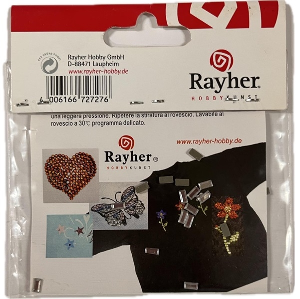 R1521337.jpg RAYHER GLASS RHINESTONES 3X5MM 25PCS CRYSTAL - Image 1