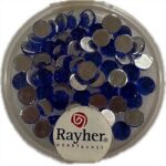 RAYHER PLASTIC RHINESTONES D.5MM 60PCS SAPPHIRE