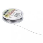 RAYHER JEWELLERY WIRE D.0.38MMX9.2M SILVER [PLASTIC COATED]