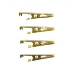 RAYHER CROCODILE PEG 39MM 4PCS GOLD
