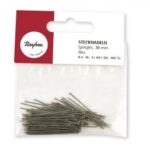 RAYHER PINS 100PCS 38MM SILVER