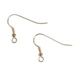 RAYHER JEWELLERY EAR HOOKS 20MM GOLD [1PC]