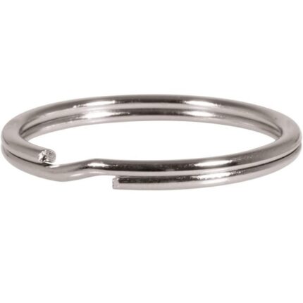 RAYHER KEY RING D.30MM PLATIGNUM