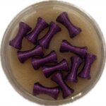 RAYHER METAL BEADS ROLLER 6MM 12PCS PURPLE