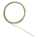 RAYHER JEWELLERY WIRE MAT D.0.4MMX2M GOLD [PLASTIC COATED]