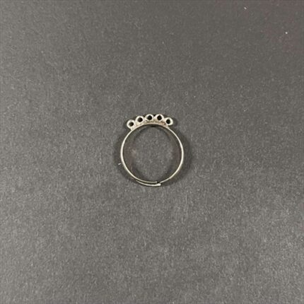 RAYHER JEWELLERY RING WITH EYES PLATINUM