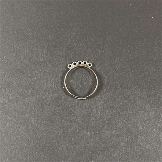 R2117921.jpg RAYHER JEWELLERY RING WITH EYES PLATINUM - Image 1
