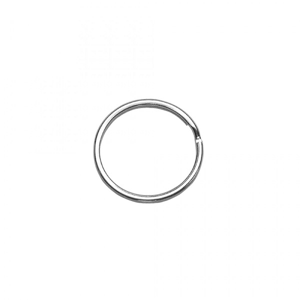 R2119521.jpg RAYHER KEY RING D.20MM PLATINUM - Image 1