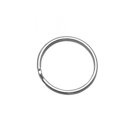RAYHER KEY RING D.25MM PLATINUM