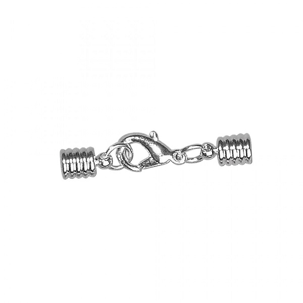 R2147622.jpg RAYHER JEWELLERY CLASP 4MM SILVER - Image 1