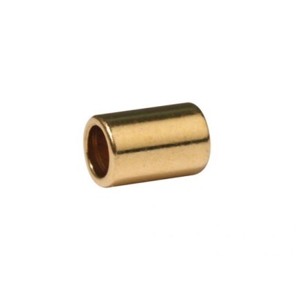 RAYHER JEWELLERY METAL END CAP D.2MM 4PCS [FOR LEATHER STRINGS] GOLD