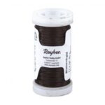RAYHER FLORISTS WIRE D.0.35MMX100M DARK BROWN
