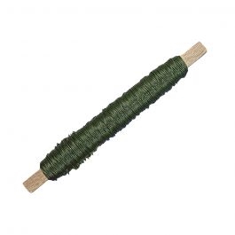 R2405413.jpg RAYHER FLORISTS WIRE 100G D.0.65MM GREEN - Image 1