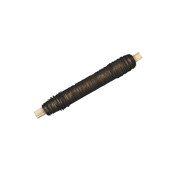 R2405705.jpg RAYHER FLORISTS WIRE 100G D.0.50MM BROWN - Image 1