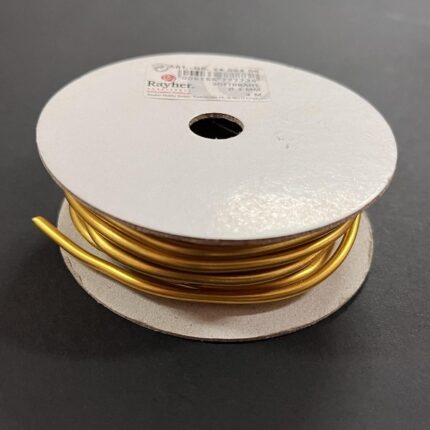 RAYHER SOFT WIRE D.3MMX4M GOLD