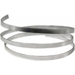 RAYHER ALUMINIUM WIRE FLAT 5X1MM/2M PURPLE [EXTREMELY MOULDABLE] - Image 2
