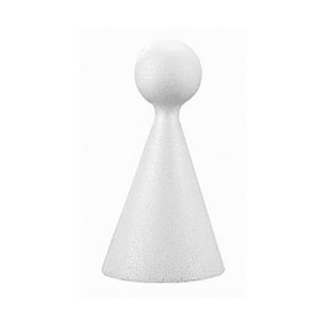 R3322900.jpg RAYHER STYROFOAM CONE+HEAD 10CM - Image 1