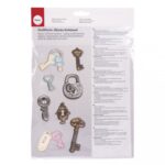 RAYHER CASTING MOULD 3.5-7CM [8SHAPES] LUCKY KEY