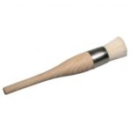 RAYHER ROUND BRUSH WHITE BRISTLES No.24