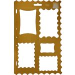 RAYHER PHOTO STENCIL 20X30CM JAGGED