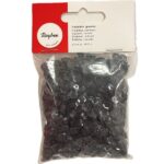 RAYHER SEQUINS PAILLETTES D.6MM 4000PCS BLACK