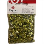 RAYHER SEQUINS PAILLETTES D.6MM 4000PCS OLIVE