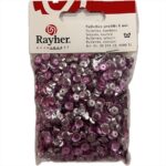 RAYHER SEQUINS PAILLETTES D.6MM 4000PCS PINK