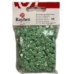 RAYHER SEQUINS PAILLETTES D.6MM 4000PCS GREEN IRIS
