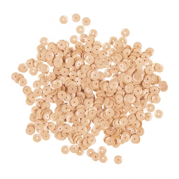 R3926983.jpg RAYHER SEQUINS PAILLETTES D.6MM 500PCS FLESH - Image 1