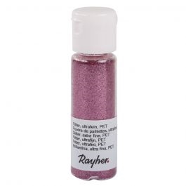 R39420264.jpg RAYHER GLITTER EXTRA FINE 20ML PINK - Image 1