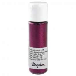 R39420267.jpg RAYHER GLITTER EXTRA FINE 20ML HOT PINK - Image 1