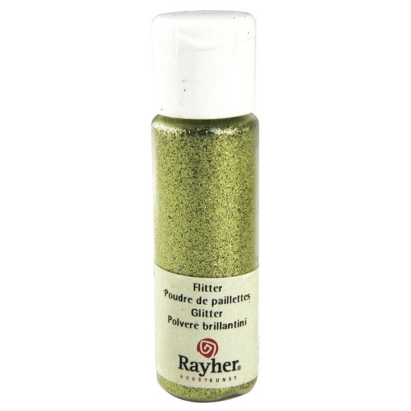 R39420414.jpg RAYHER GLITTER EXTRA FINE 20ML LIME - Image 1