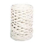 RAYHER BRAIDY RECYCLE YARN D.4MM/60M 250G IVORY